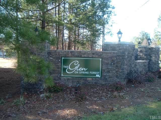 5720 Spring Glen Lane Raleigh, NC 27616 - Photo 2 of 12 Community Entrance