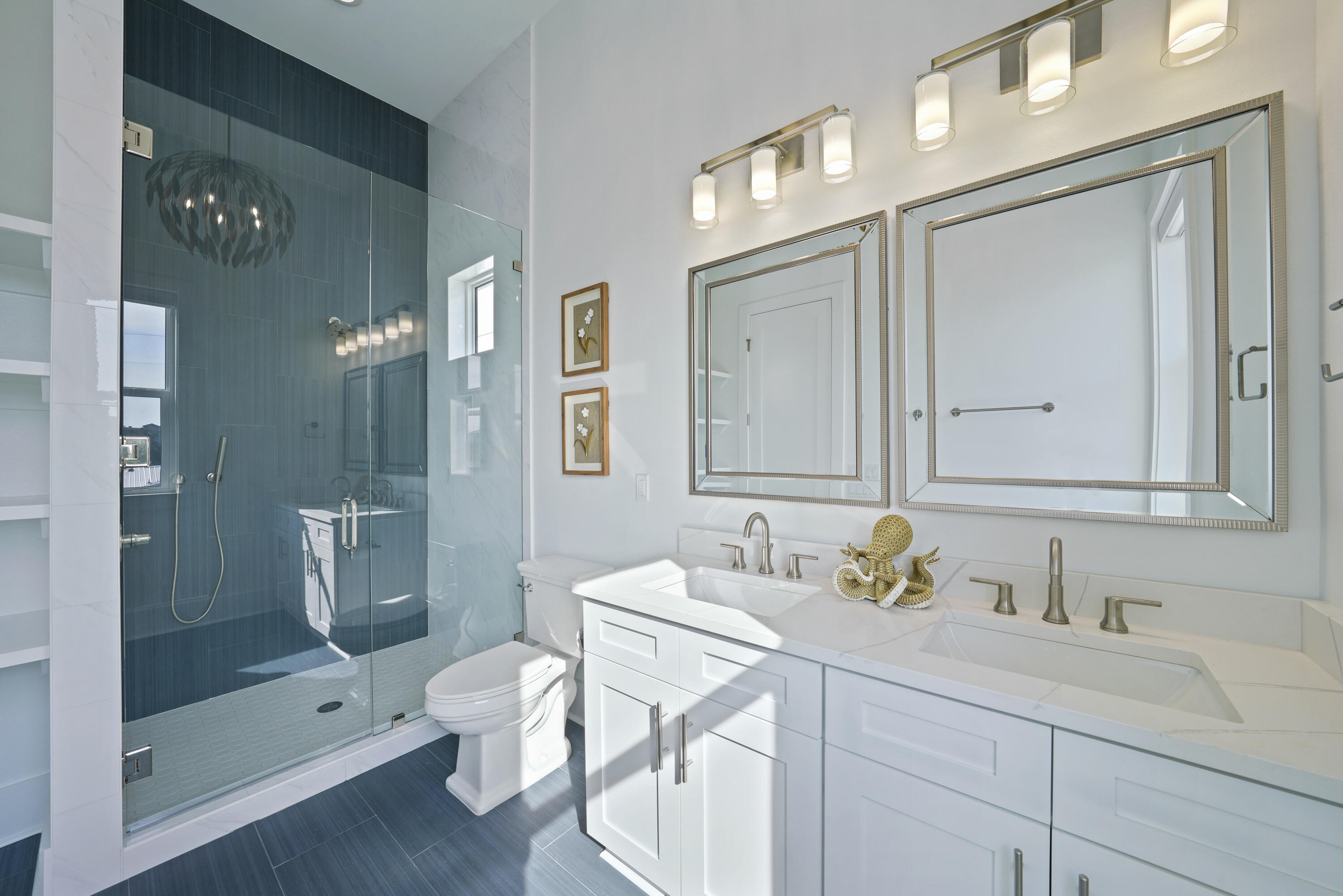 51 Penny Lane Santa Rosa Beach, FL 32459 - Photo 32 of 80 a bathroom with a sink a toilet and shower