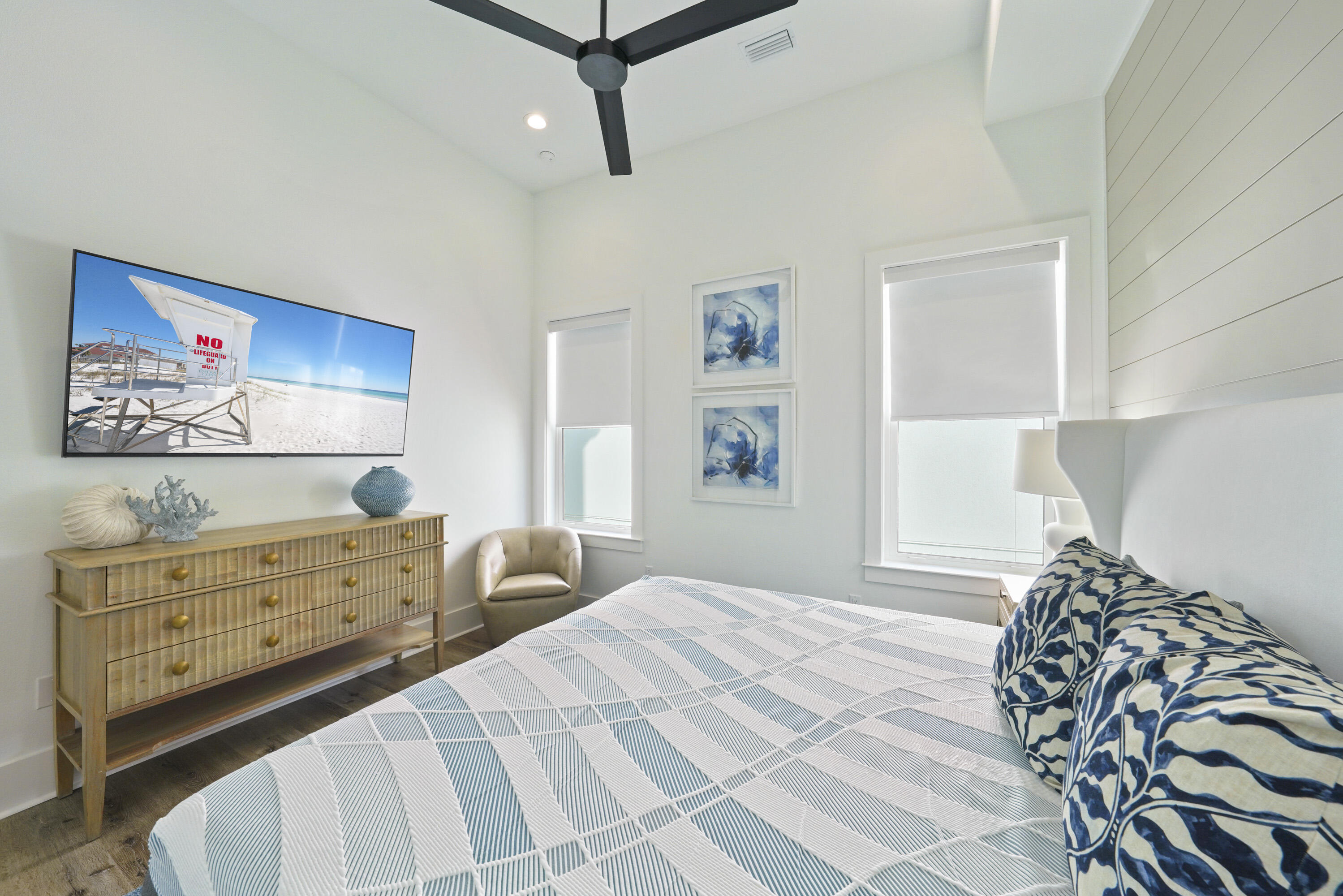 51 Penny Lane Santa Rosa Beach, FL 32459 - Photo 36 of 80 a bedroom with a bed and a window