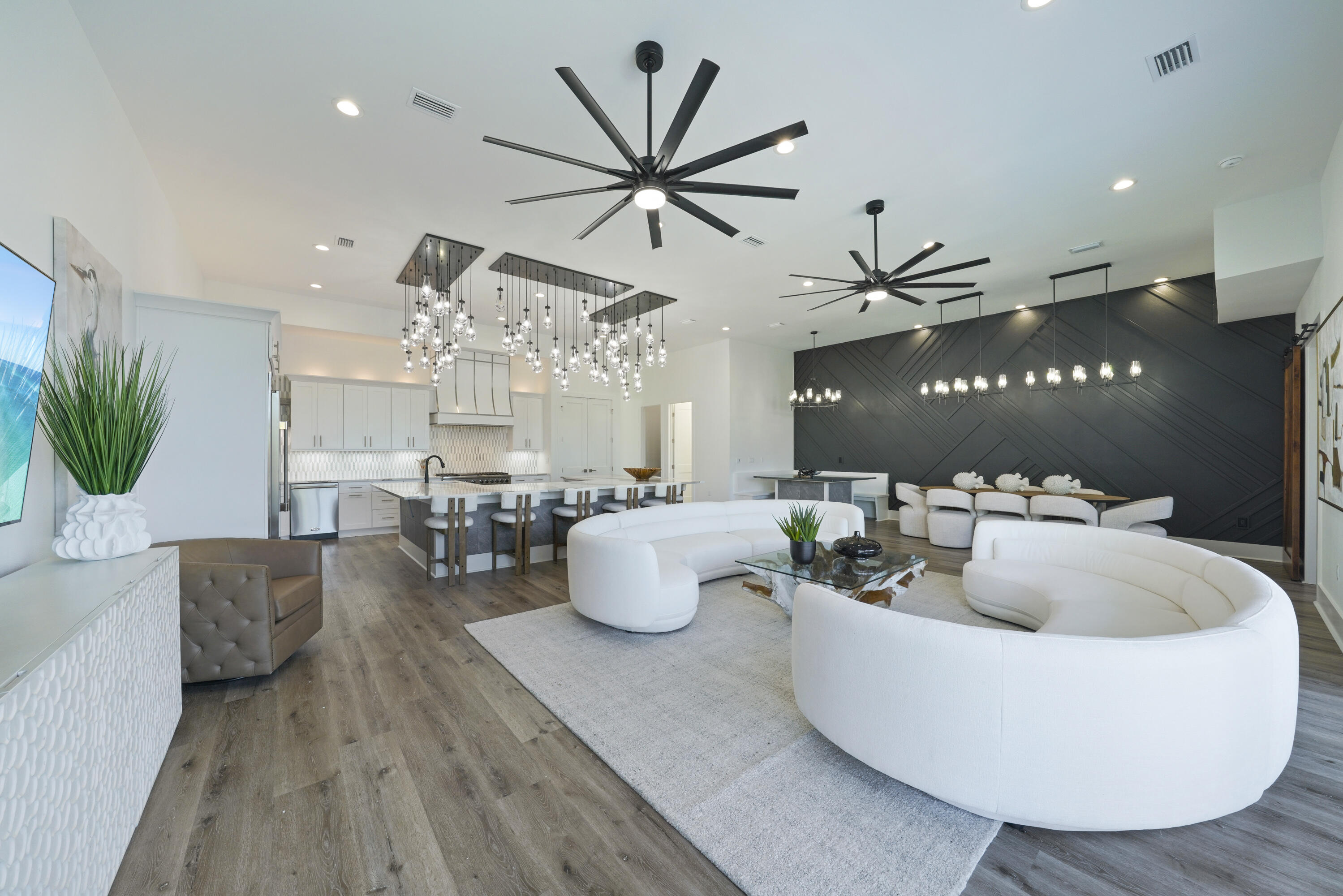 51 Penny Lane Santa Rosa Beach, FL 32459 - Photo 48 of 80 a living room with furniture and a wooden floor