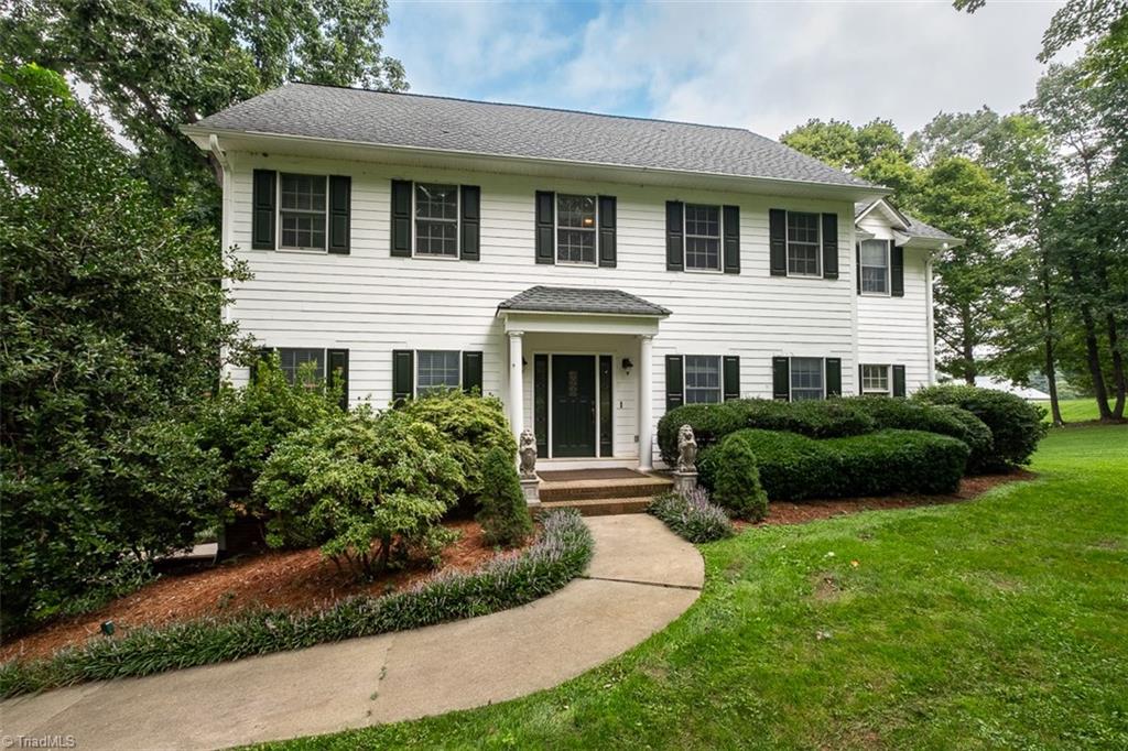 Welcome to Wakefield Woods and this colonial-style home on 1.83 acres.