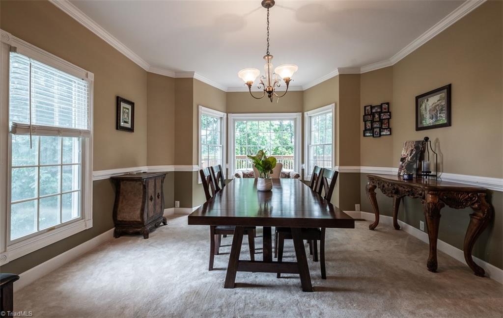328 Laurelwood Road State Road, NC 28676 - Photo 13 of 39 Dining room is located off the kitchen.