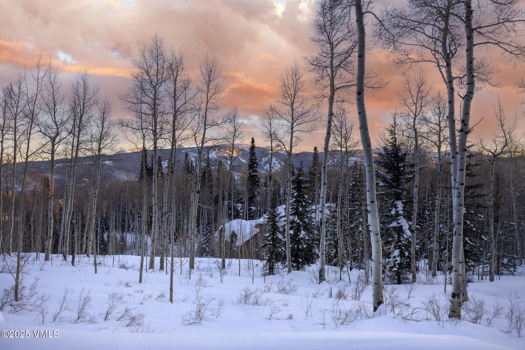 1724 Paintbrush Avon, CO 81620 - Photo 36 of 37 Twilight Winter View
