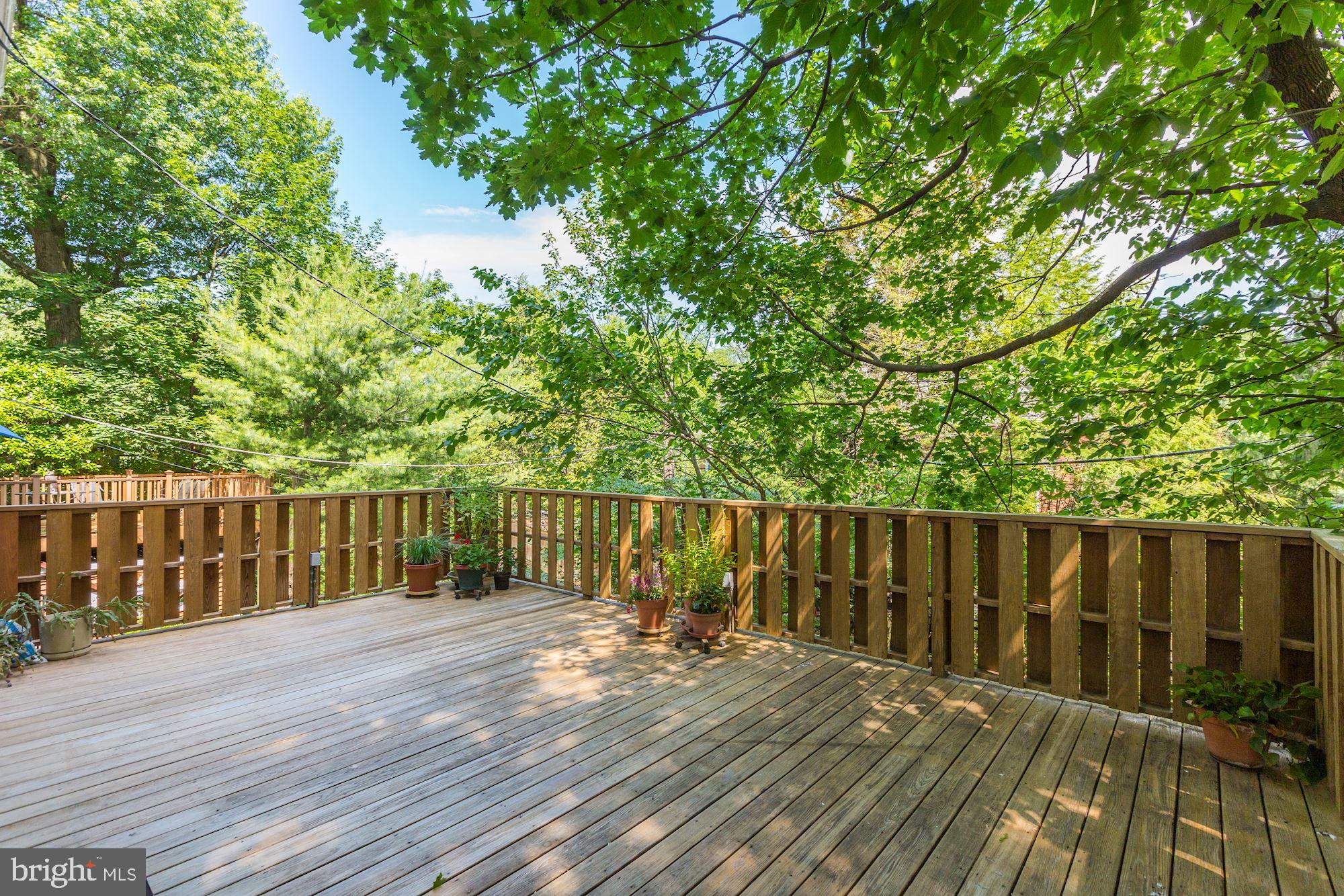 3223 Klingle Road Northwest Washington, DC 20008 - Photo 9 of 42 Expansive Deck