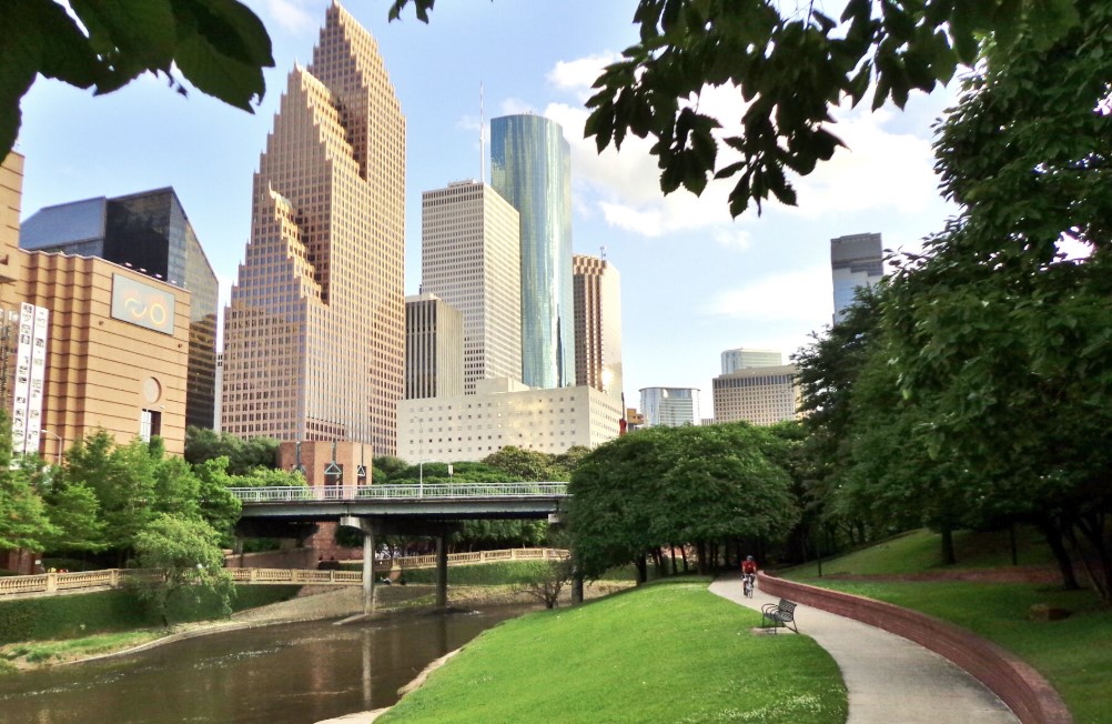 1209 Bomar Street Houston, TX 77006 - Photo 20 of 23 a view of swimming pool with outdoor seating and plants
