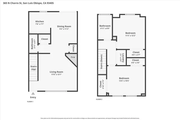 $639,000 | 365 North Chorro Street, San Luis Obispo, CA 93405
