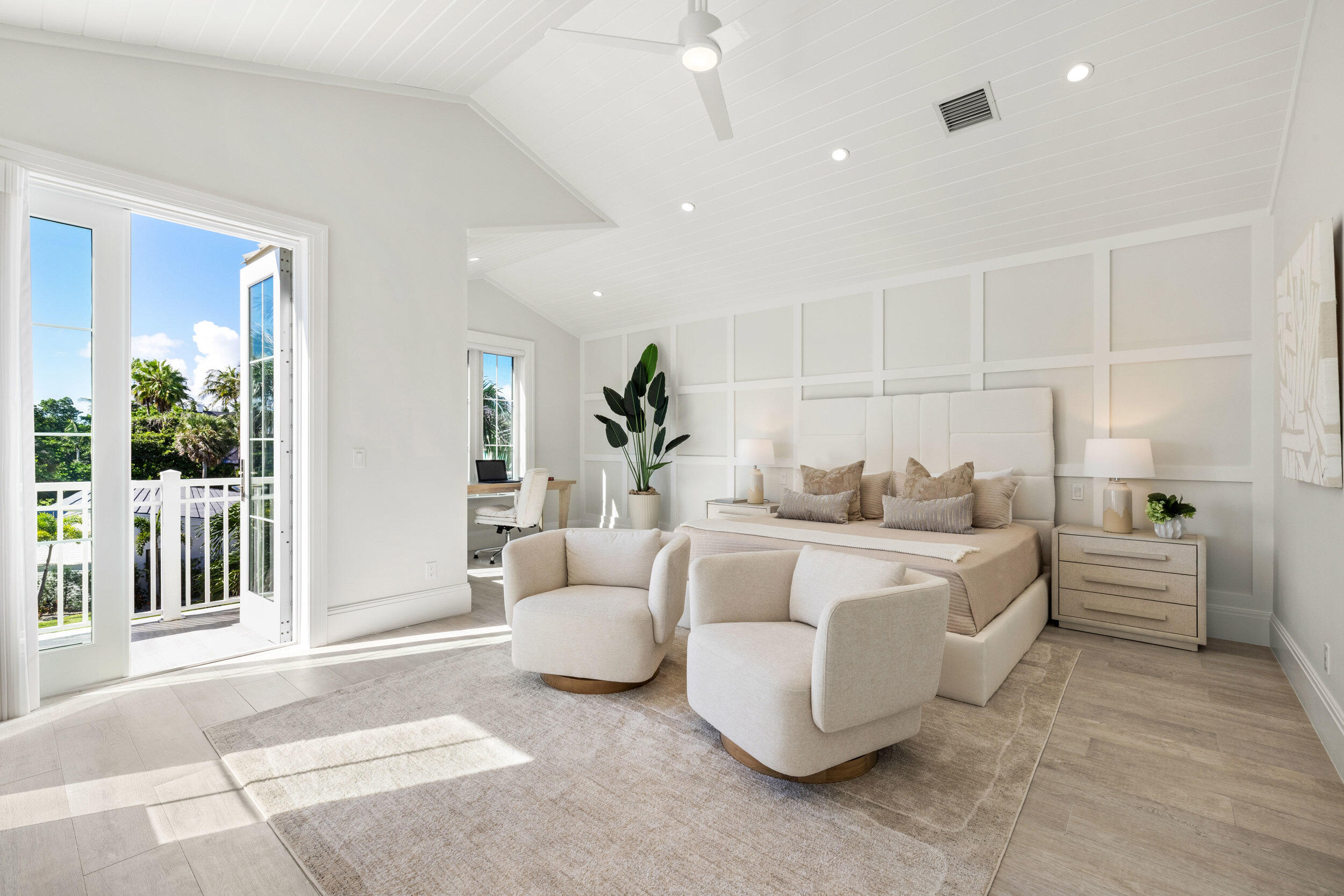17 Adams Road Ocean Ridge, FL 33435 - Photo 14 of 41 a living room with furniture and a large window