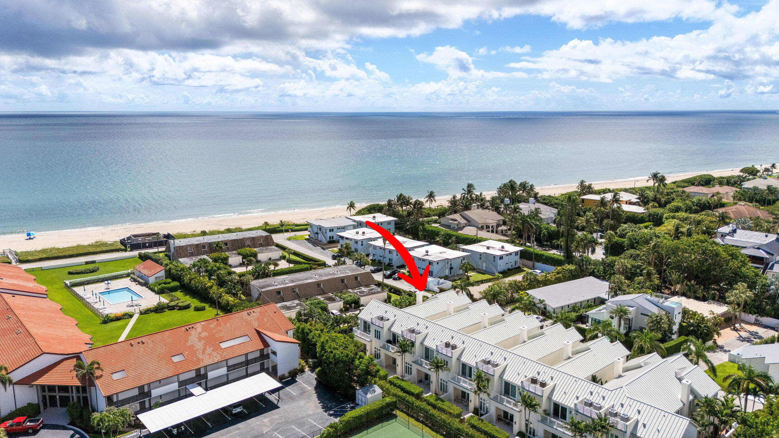17 Adams Road Ocean Ridge, FL 33435 - Photo 38 of 41 an aerial view of a houses with outdoor space