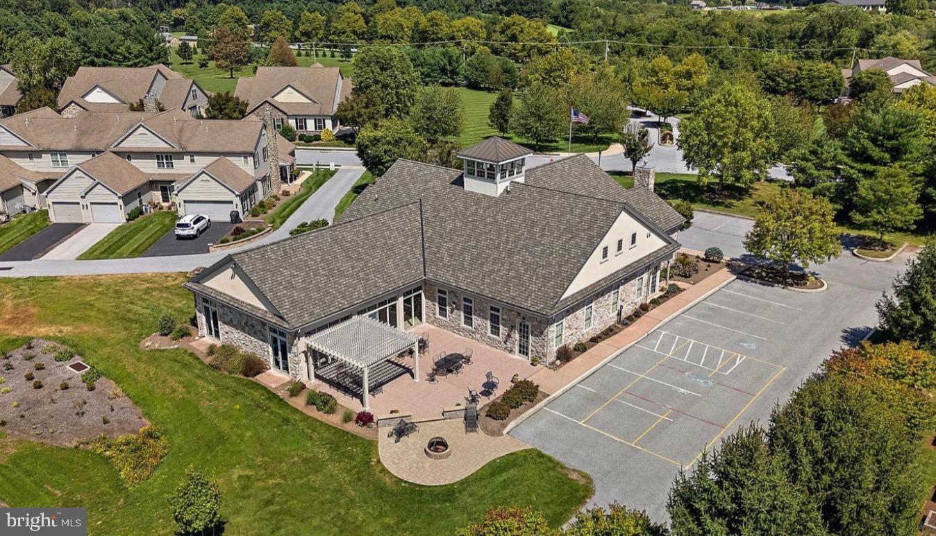602 Greenbriar Path Cochranville, PA 19330 - Photo 37 of 41 Arial view of clubhouse grounds