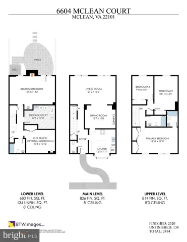 $1,000,000 | 6604 McLean Court, McLean, VA 22101