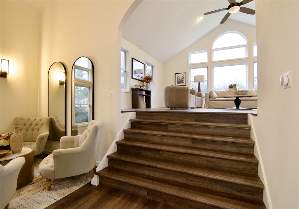 12 Rose Circle Hampden, MA 01036 - Photo 5 of 41 a view of entryway and hall with wooden floor