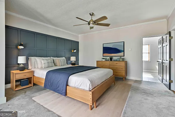 a picture of a wall with a white and white refrigerator