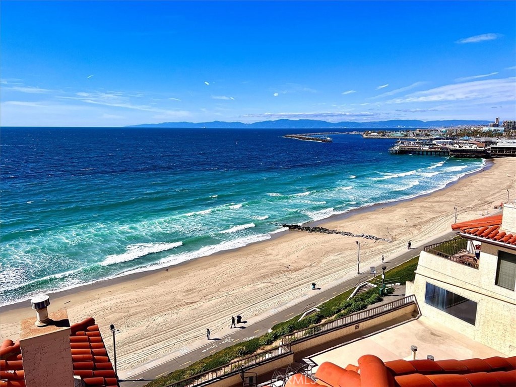 a view of a ocean from a balcony