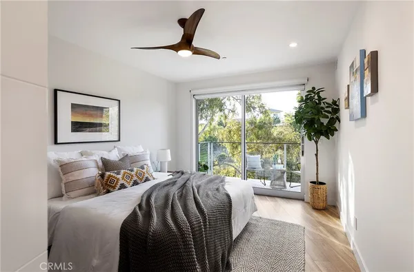 a bathroom with a glass shower