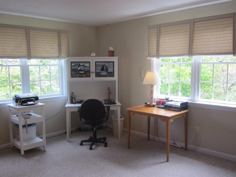 10 Captain Kidd Road East Sandwich, MA 02537 - Photo 21 of 31 a view of a workspace with furniture and a window