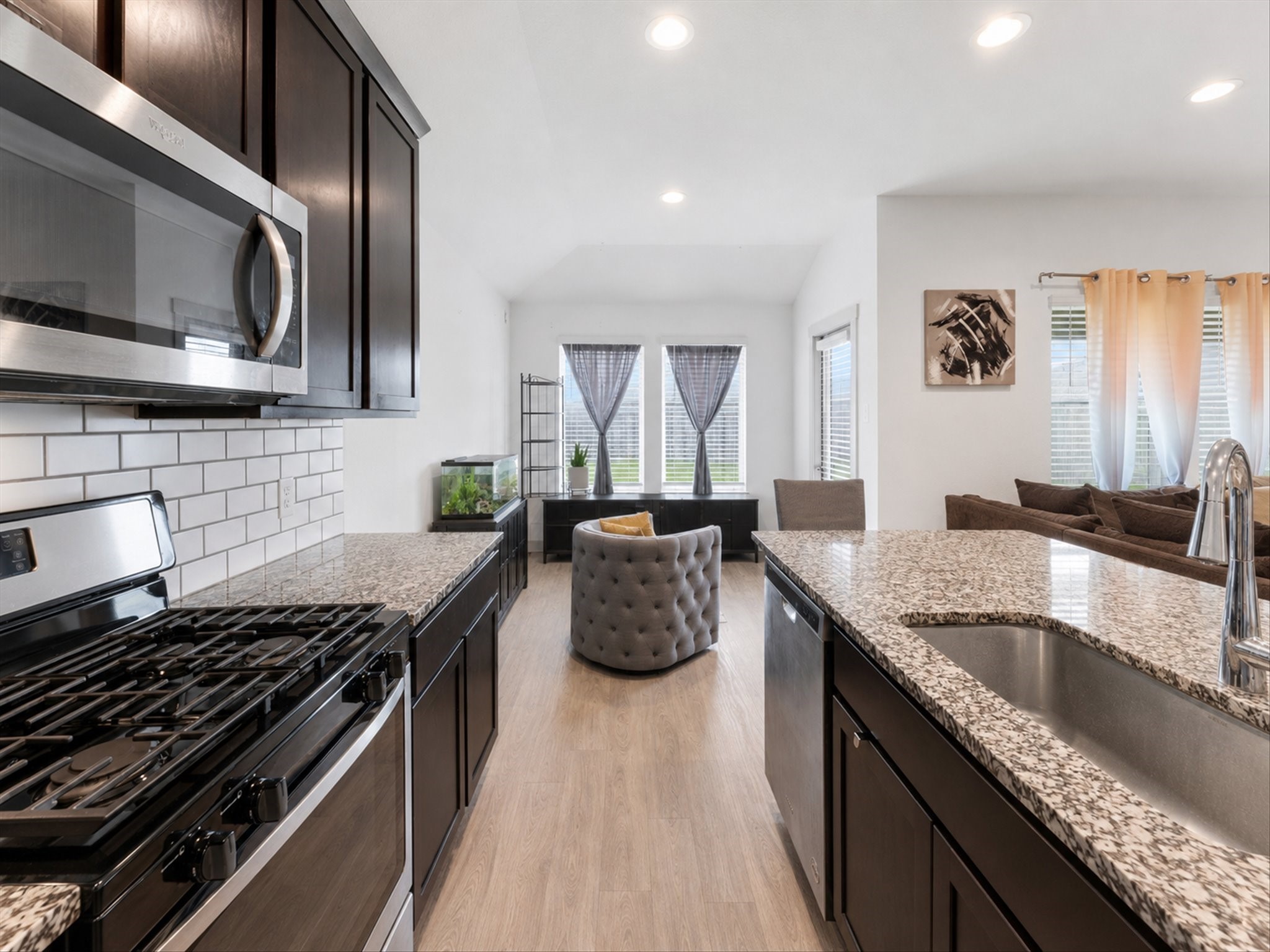 8219 Precious Passing Way Rosharon, TX 77583 - Photo 10 of 24 Kitchen looking toward dining area
