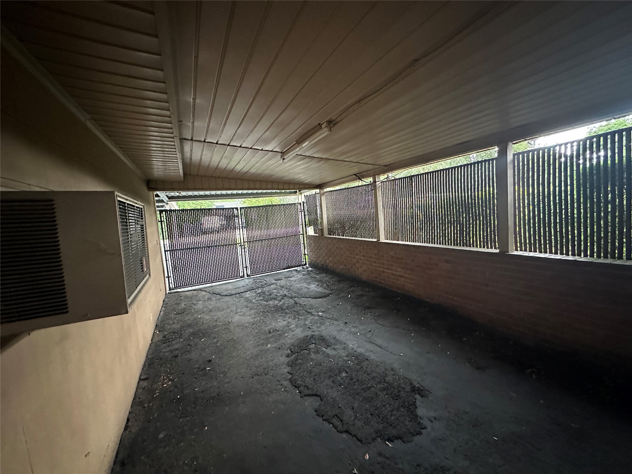 4101 Philco Drive Houston, TX 77080 - Photo 12 of 23 a view of a room with wooden walls
