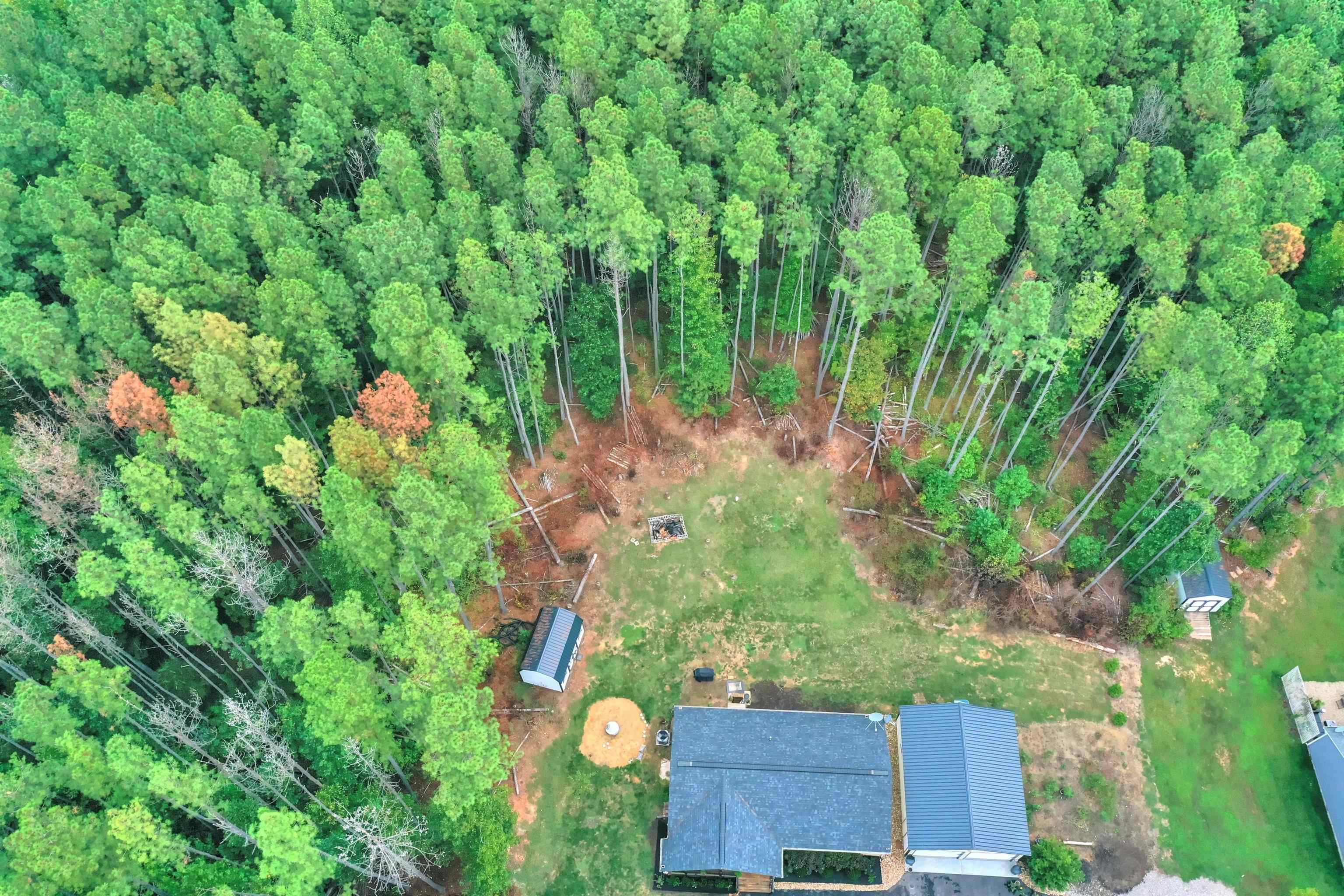 2635 Bumpass Road Bumpass, VA 23024 - Photo 34 of 38 an aerial view of house with yard