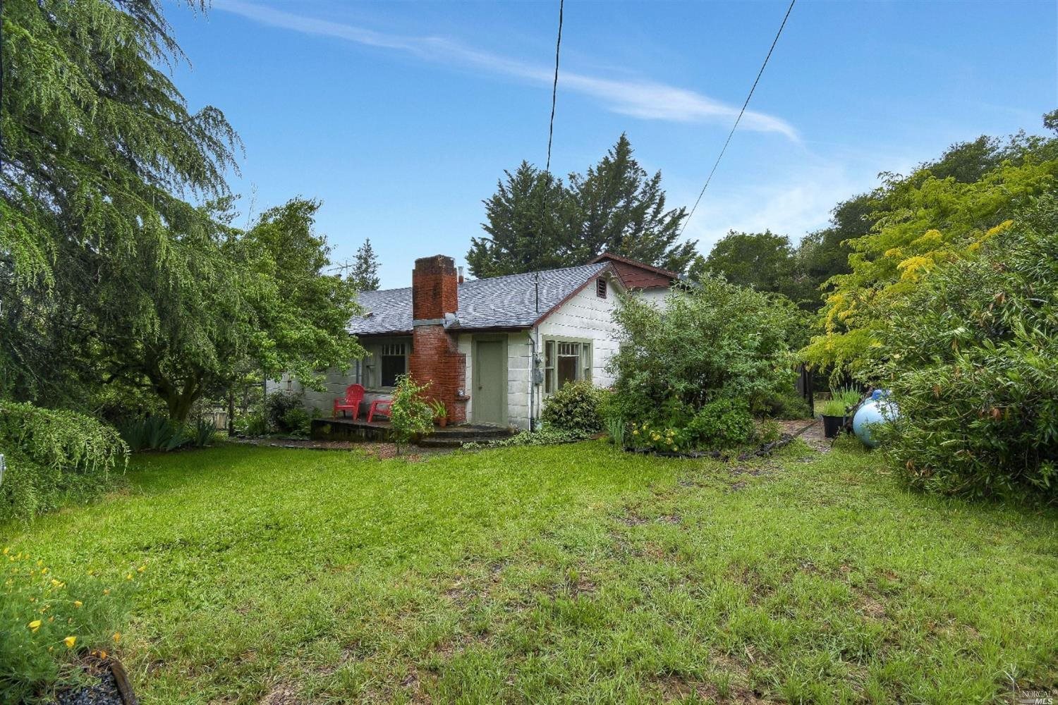 5187 Thomas Road Sebastopol, CA 95472 - Photo 1 of 1 a view of a house with a yard