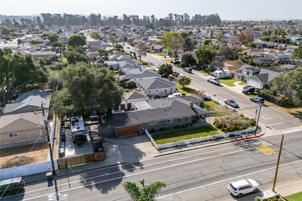 403 Beech Street Arroyo Grande, CA 93420 - Photo 2 of 46 an aerial view of residential houses with outdoor space