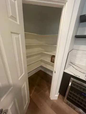 a view of a balcony with lake view