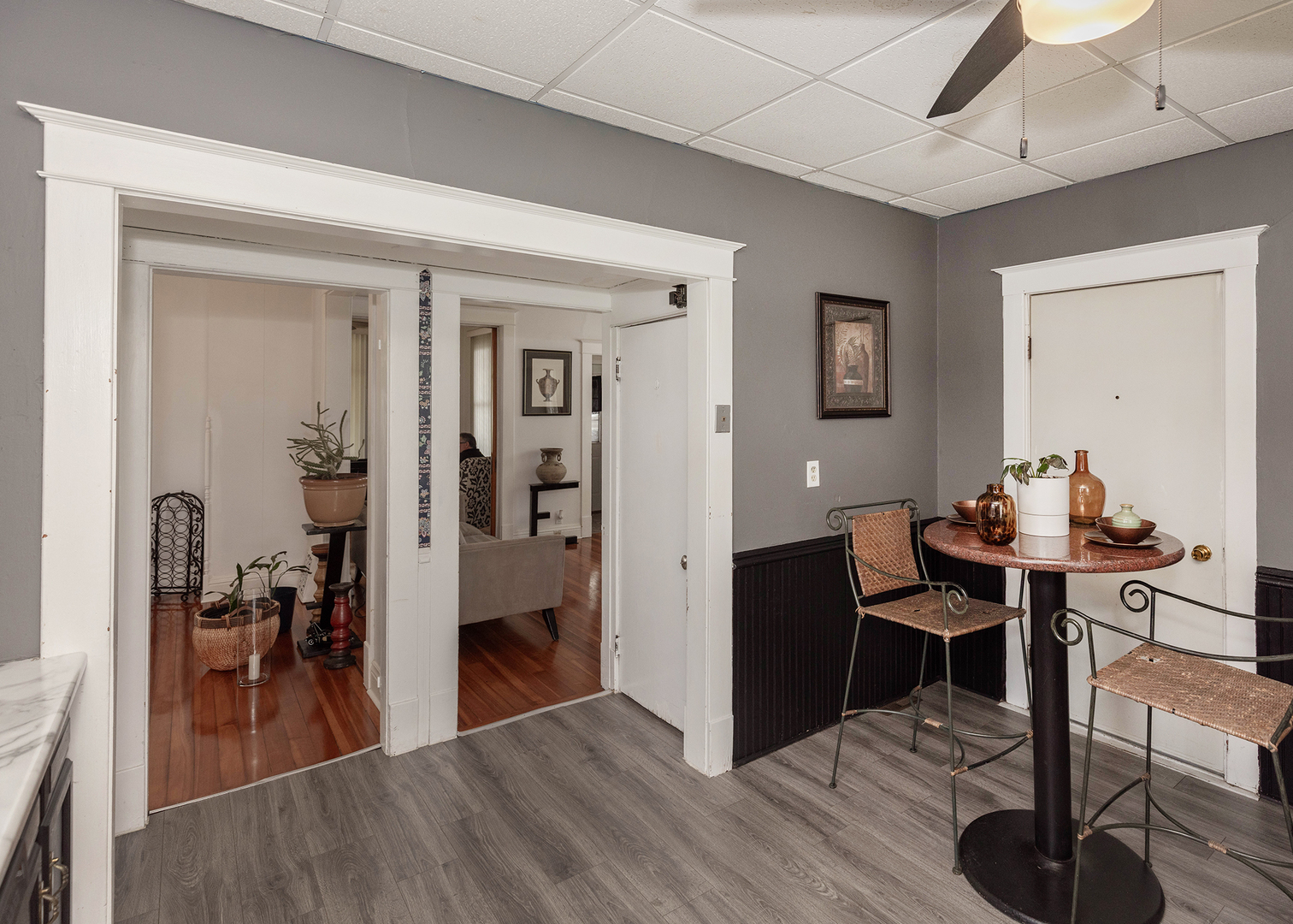 1839 15th Street Moline, IL 61265 - Photo 21 of 32 a view of a livingroom with furniture and workspace