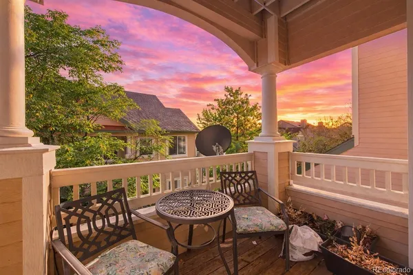 a workspace with furniture and window