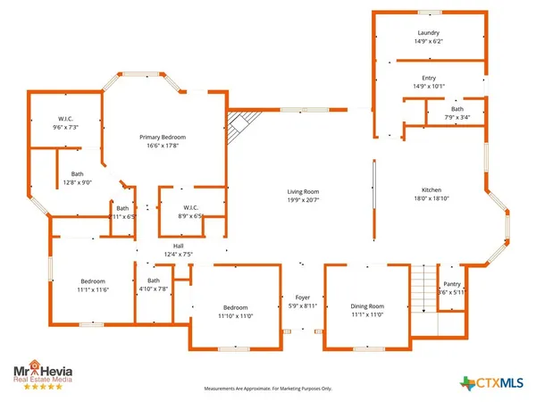 a picture of a floor plan