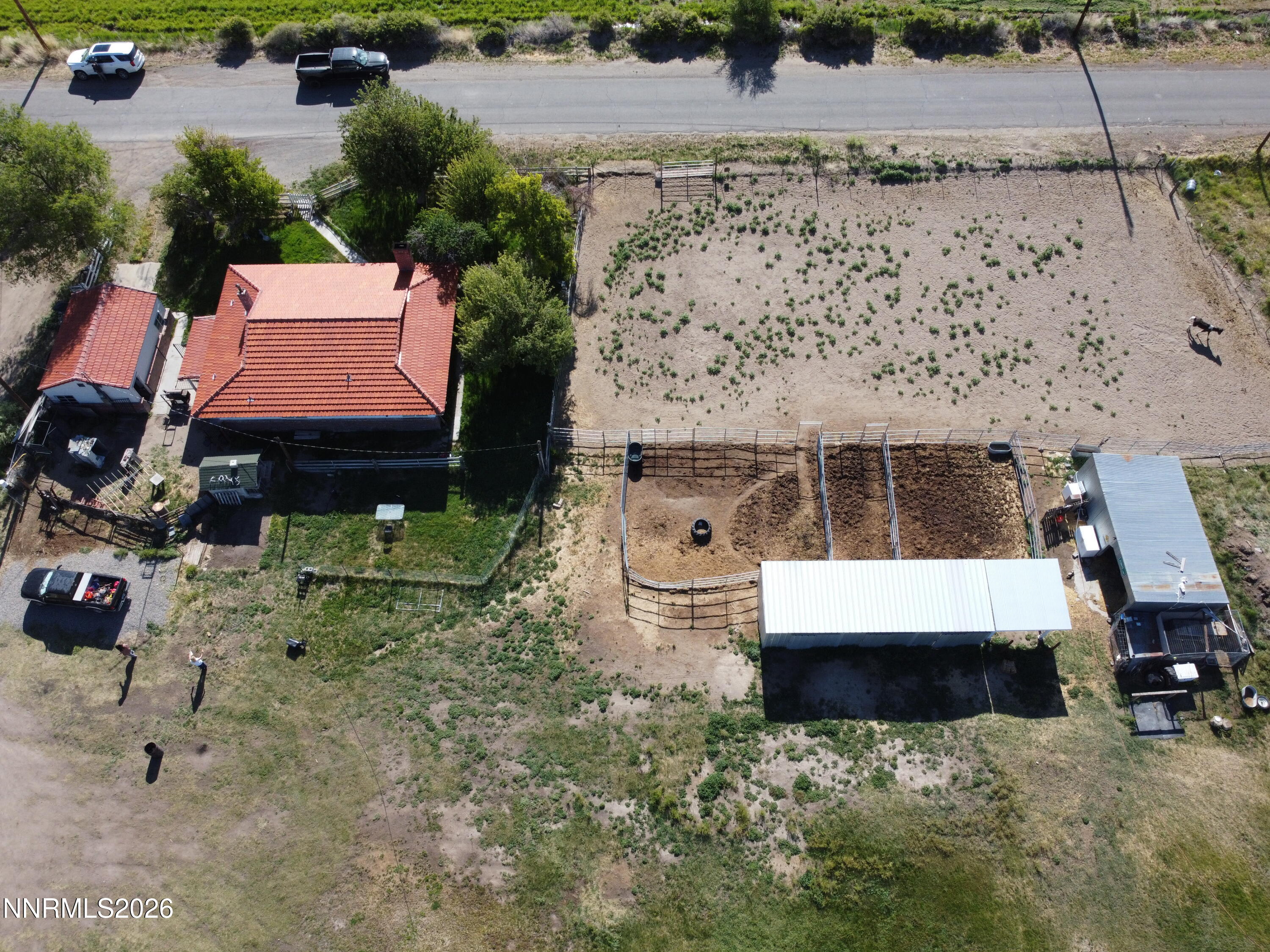 61 Rivers Road Smith, NV 89430 - Photo 22 of 57 an aerial view of a house with a yard