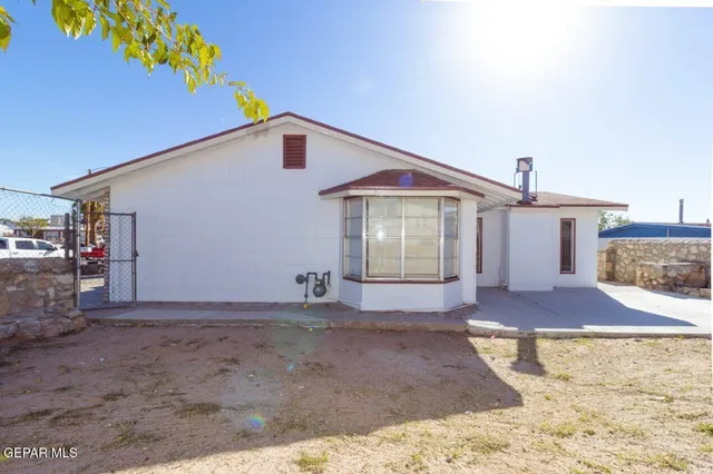 an aerial view of a house roof