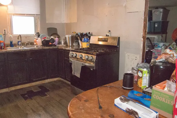 a room with furniture and a flat screen tv