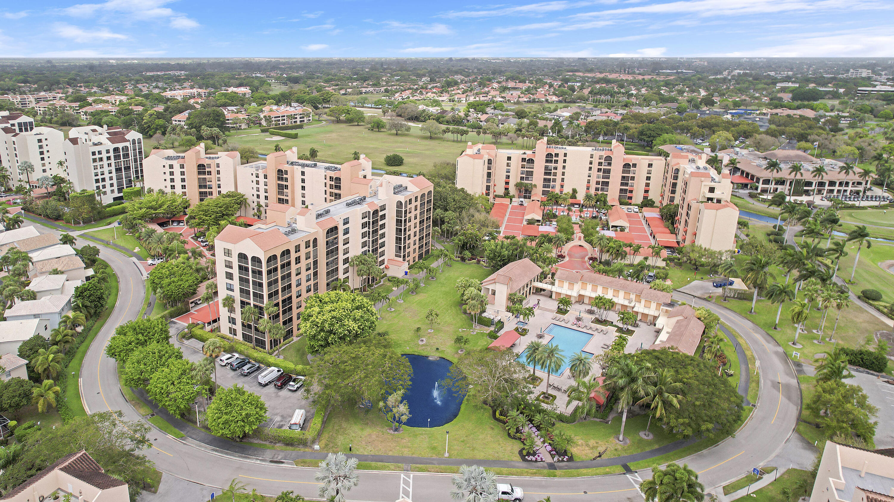 7201 Promenade Drive, Unit 301 Boca Raton, FL 33433 - Photo 36 of 40 an aerial view of multiple house