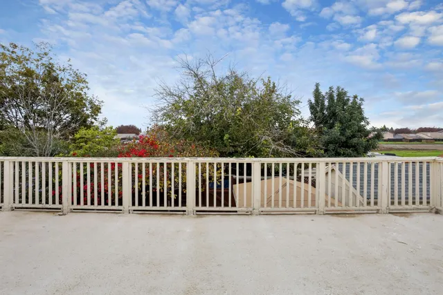 a view of a roof deck
