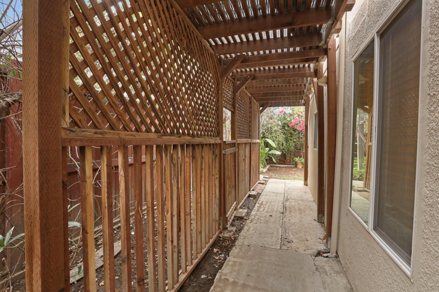 1601 Spring Court Tracy, CA 95376 - Photo 42 of 49 a view of a porch with wooden floor