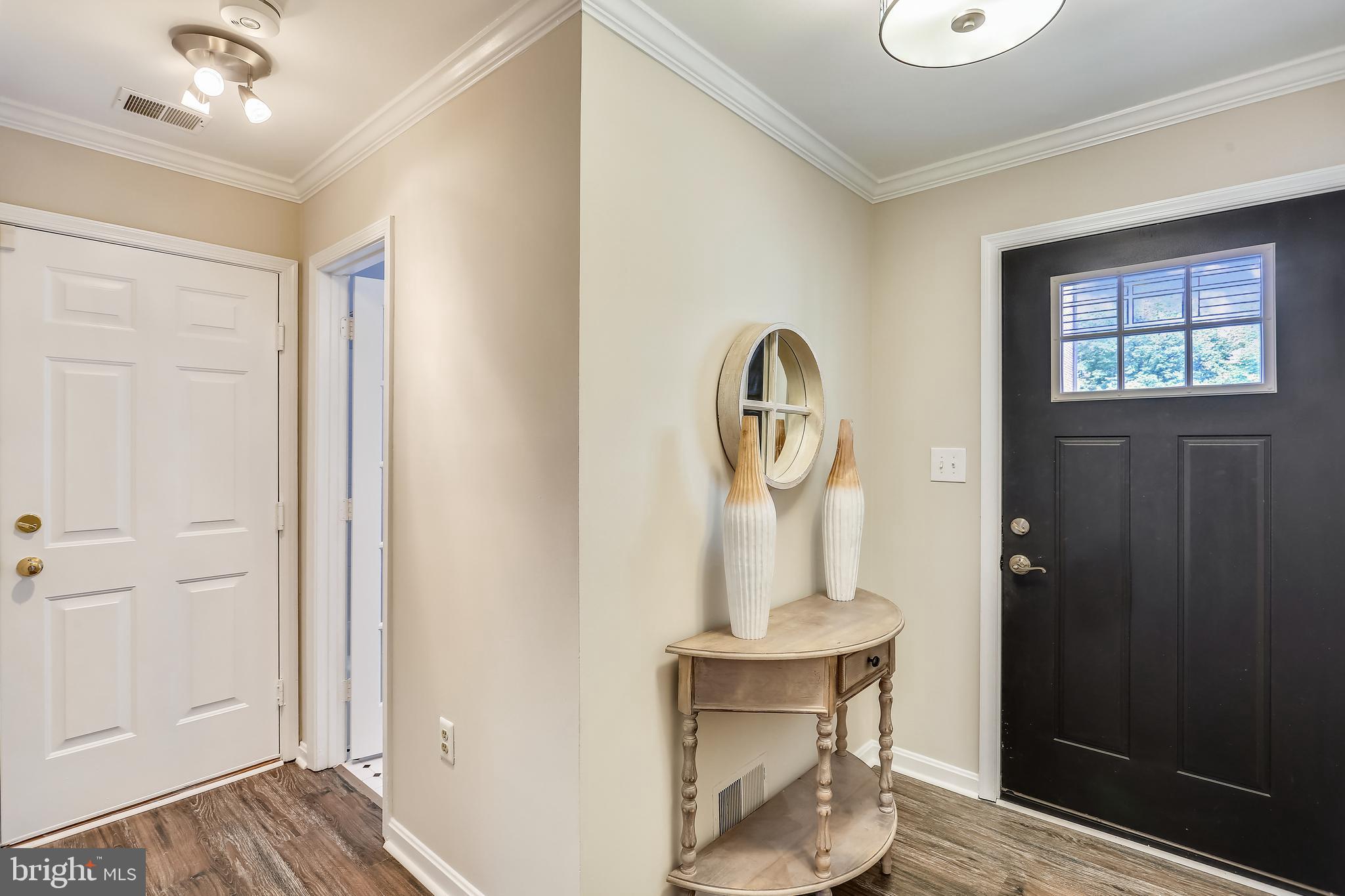 102 Ridgepoint Place Gaithersburg, MD 20878 - Photo 36 of 57 Entry foyer w/updated flooring, paint and lighting
