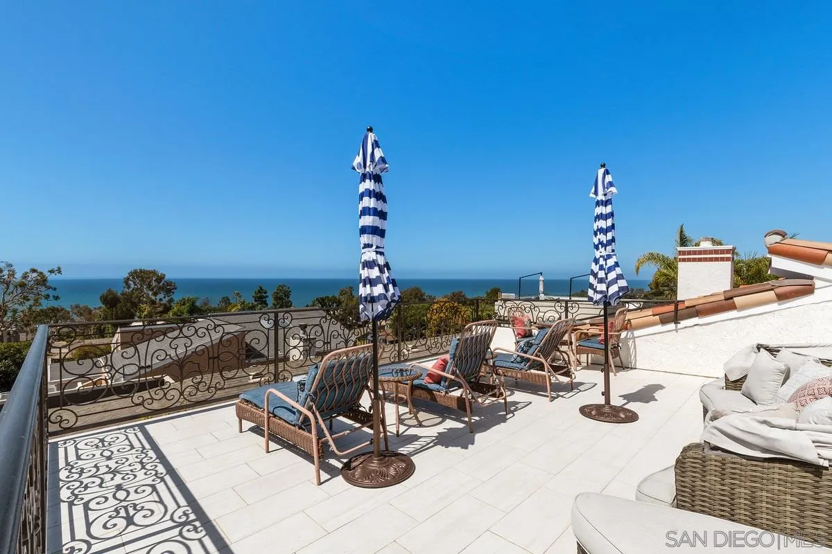 2070 De Mayo Road Del Mar, CA 92014 - Photo 28 of 43 a view of a terrace with chairs