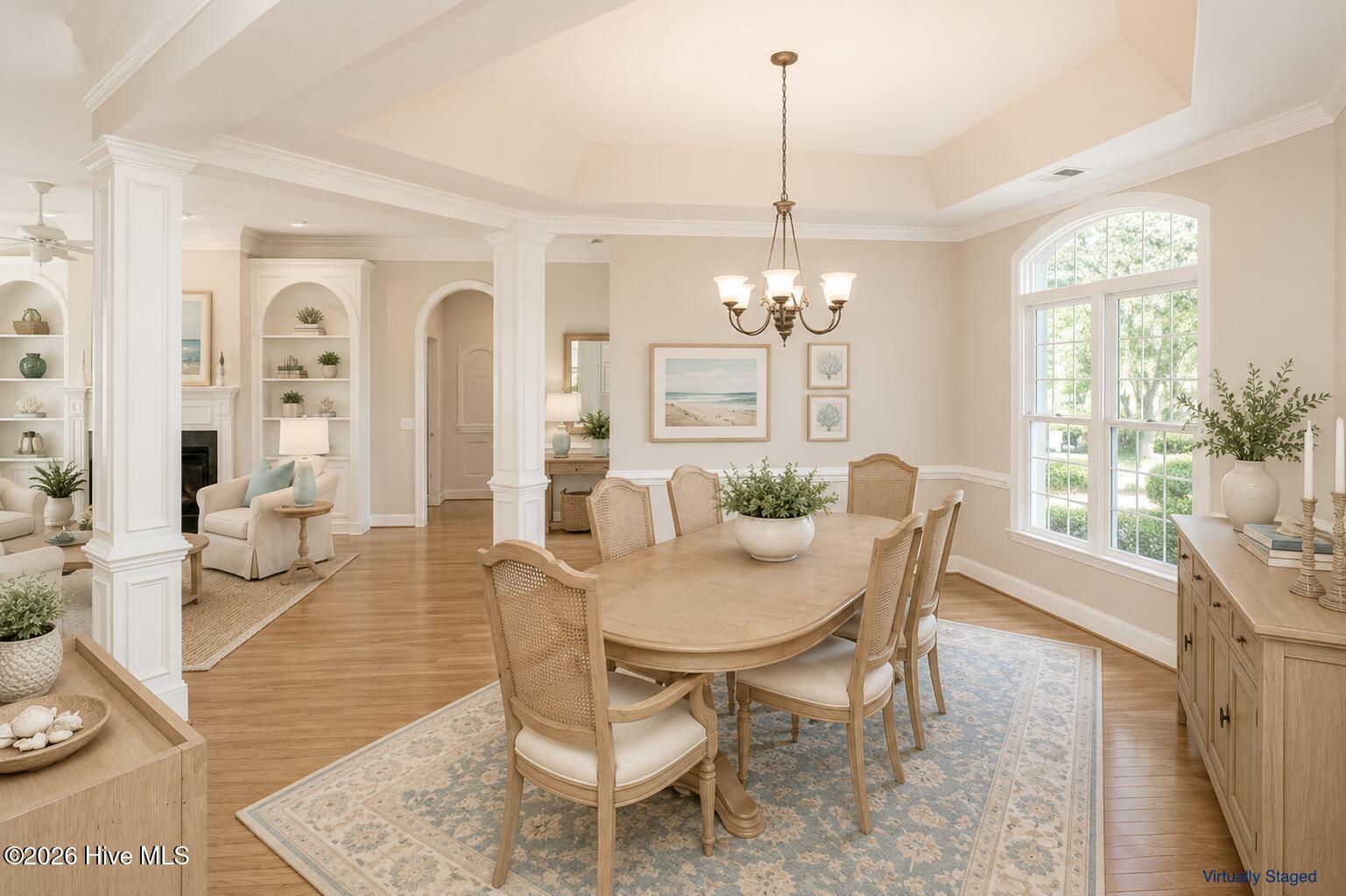 523 Candlewick Lane Southwest Ocean Isle Beach, NC 28469 - Photo 22 of 85 AI Generated Dining Room Update