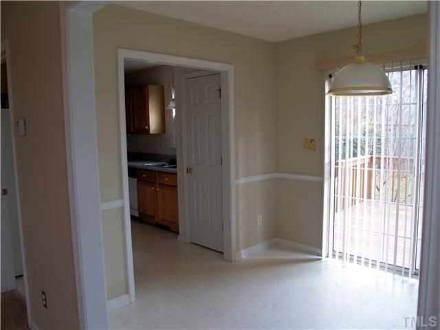 Plenty of Natural Light.  Opens to Deck and Fenced Back Yard.