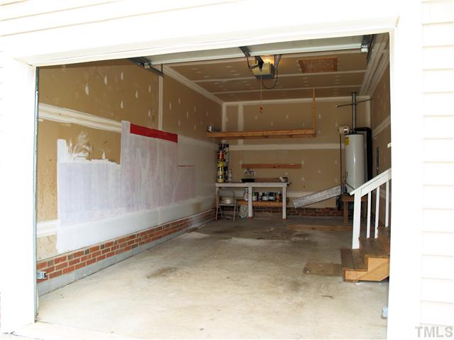 Deep enough for your car, a work bench and extra storage.