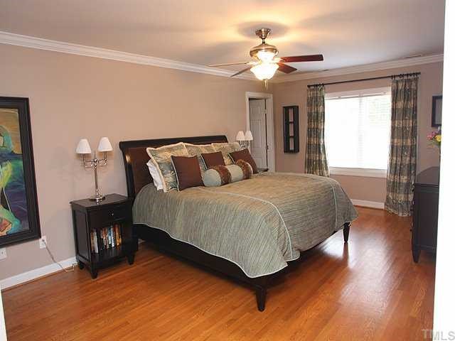 629 Macon Place Raleigh, NC 27609 - Photo 7 of 12 Enter into the master suite that is a luxury for any owner. Enormous room for any furniture configuration. 15x8 walk in closet, with separate laundry room. Gleaming hardwoods and lots and lots of ROOM!!