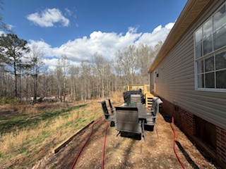 310 Nebo Church Road Seneca, SC 29678 - Photo 25 of 27 An inviting patio awaits with abundant green space for relaxation.