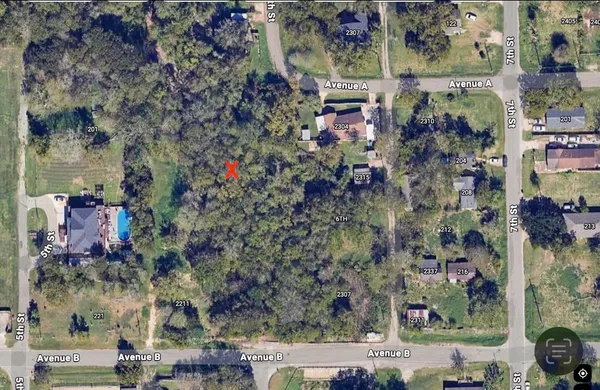 an aerial view of waterside residential houses