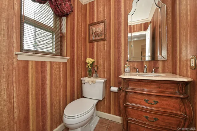 a close view of water heater room