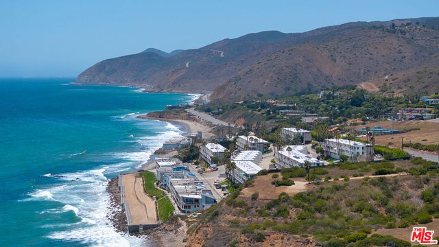 a view of a mountain in the distance