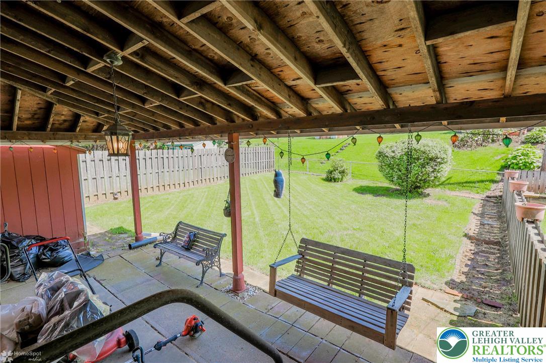 1336 Greenview Drive Bethlehem, PA 18018 - Photo 46 of 58 a view of a patio with table and chairs
