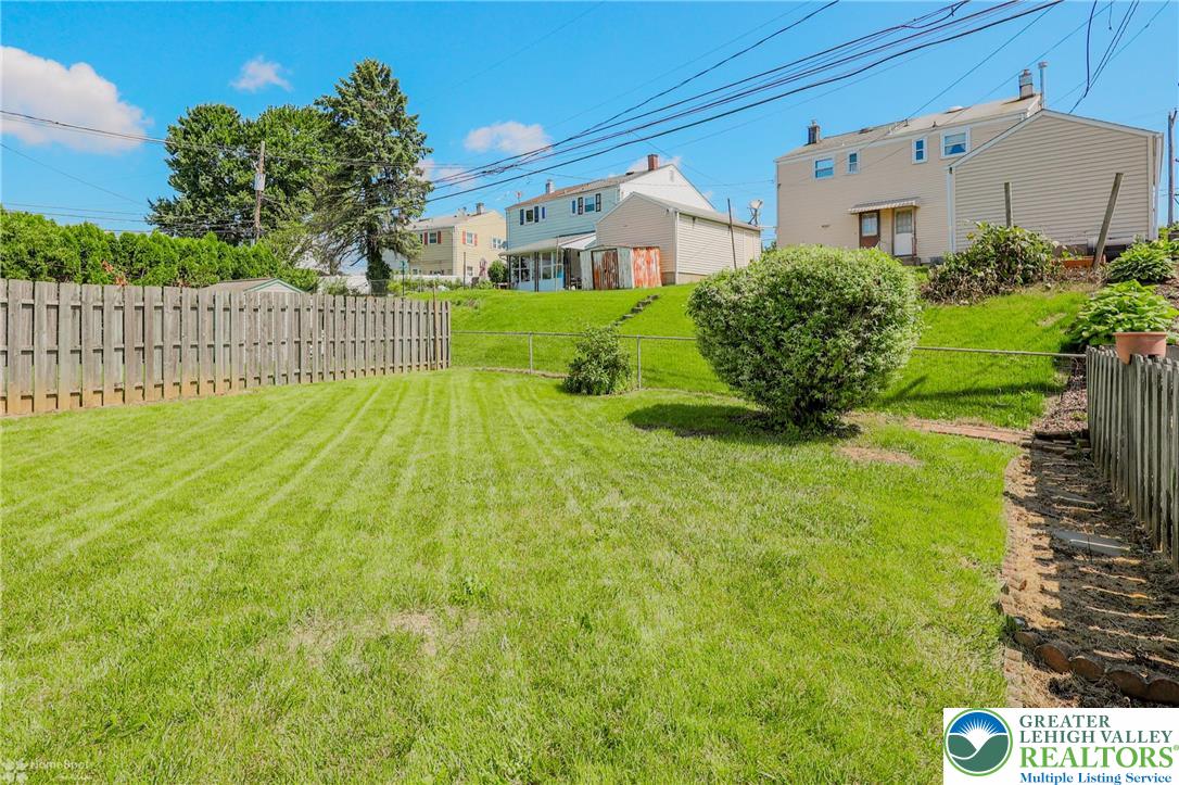 1336 Greenview Drive Bethlehem, PA 18018 - Photo 50 of 58 a view of backyard with small garden and plants