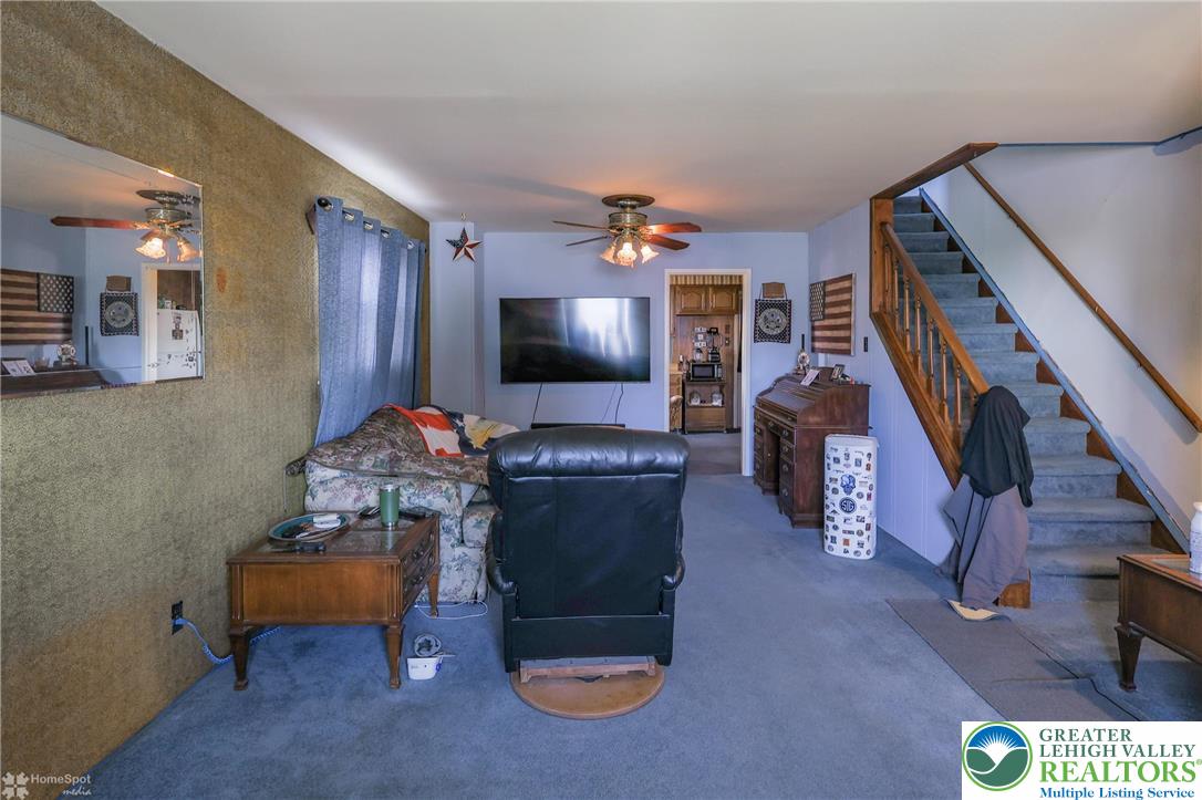 1336 Greenview Drive Bethlehem, PA 18018 - Photo 9 of 58 a living room with furniture and a flat screen tv