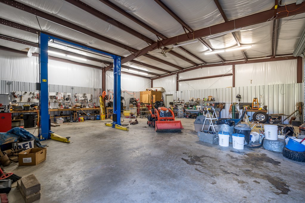 336 Old Skeenah Gap Road Suches, GA 30572 - Photo 42 of 81 a view of a room with gym equipment