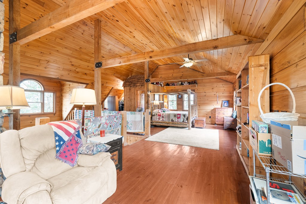 336 Old Skeenah Gap Road Suches, GA 30572 - Photo 53 of 81 a view of living room filled with furniture and a table