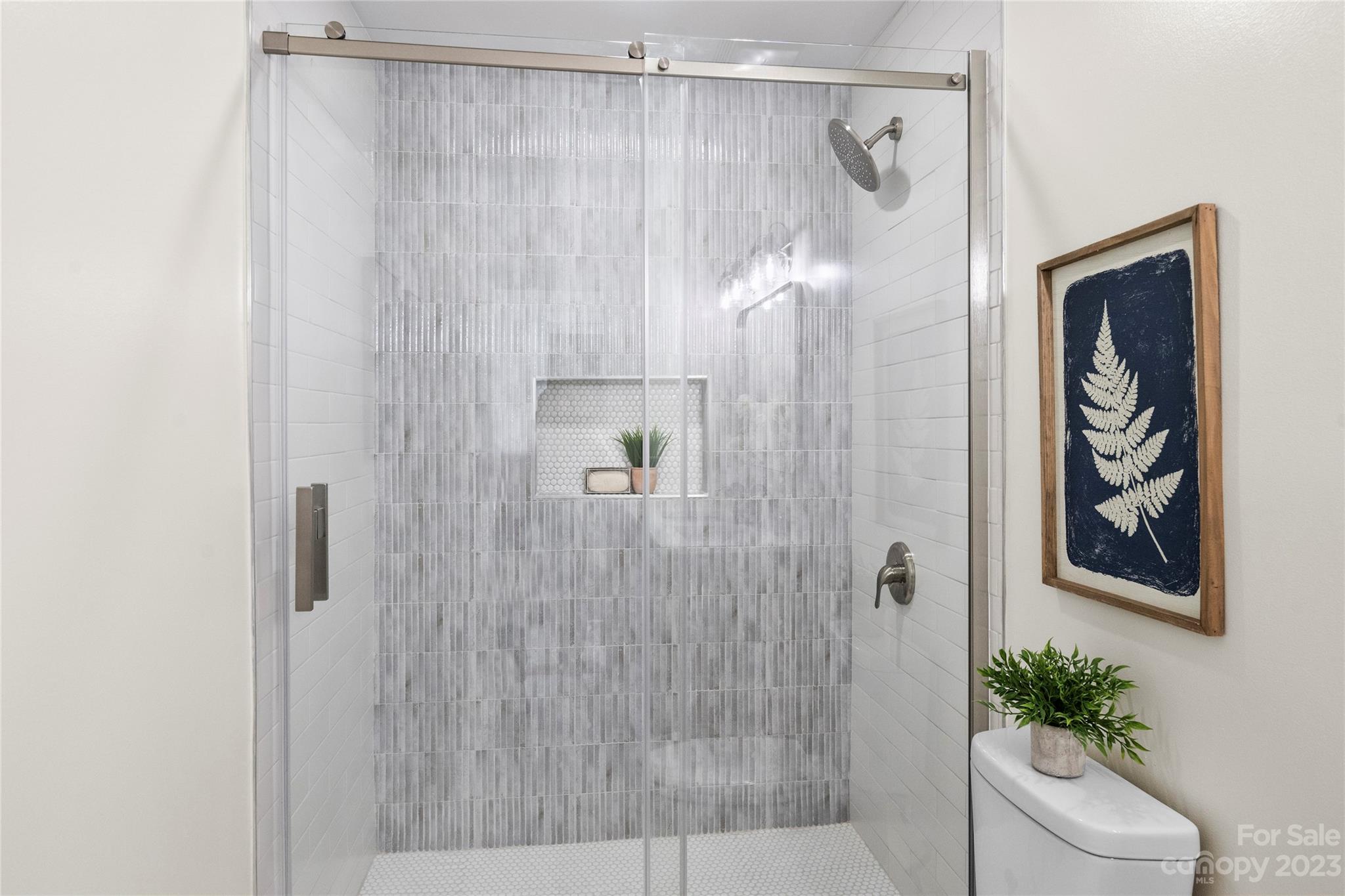 1621 Brook Drive Fort Mill, SC 29708 - Photo 18 of 30 a bathroom with a shower and a toilet